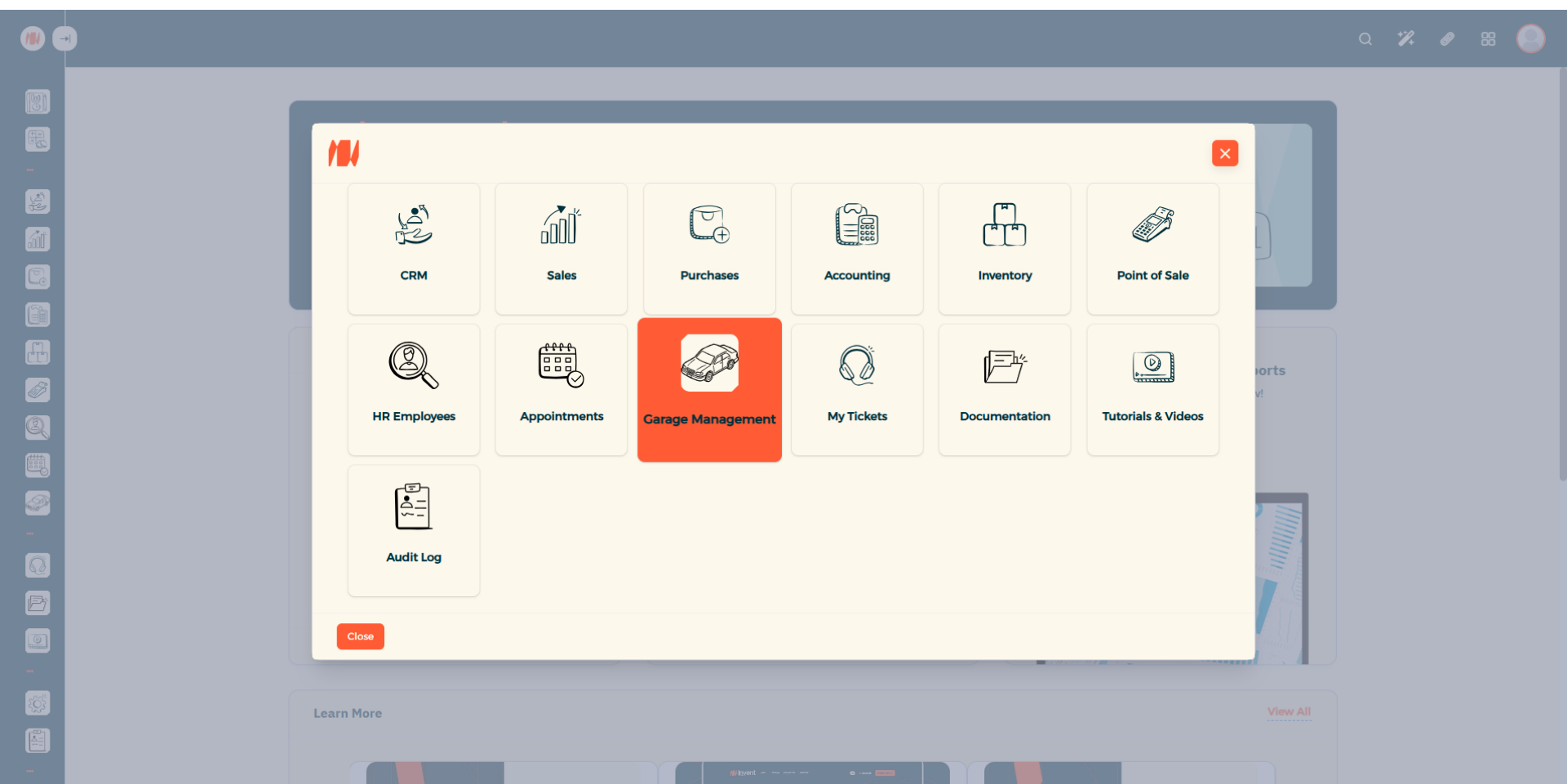 repair-order-step-01-navigate-garage-management